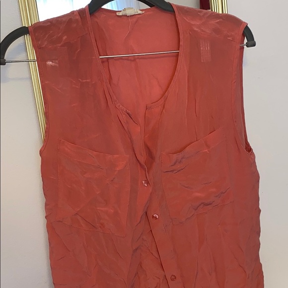 Silence and noise button down top in pink! - Picture 2 of 4